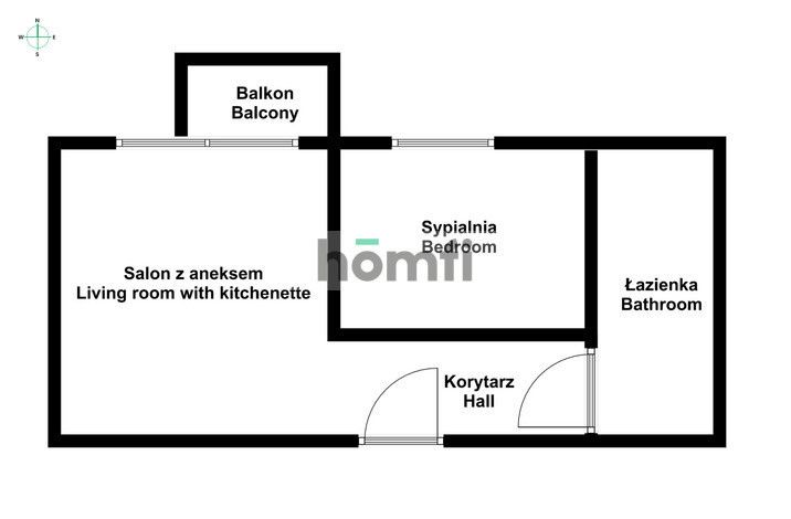 DĄBROWSKIEGO, do wynajęcia - 2 pokoje z balkonem - Mieszkanie - Wynajem - Poznań, Jeżyce / Jeżyce