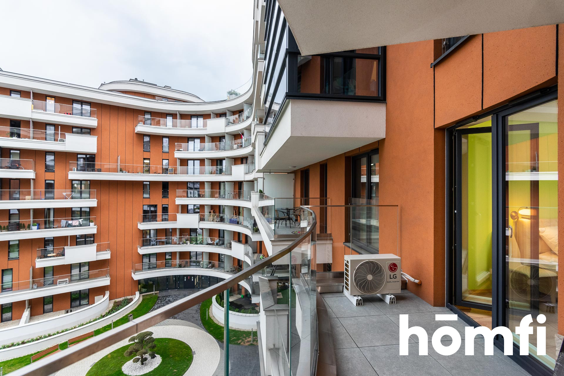 Dwupokojowe mieszkanie z miejscem postojowym w garażu podziemnym na Wiślanych Tarasach - Mieszkanie - Wynajem - Kraków, Śródmieście / Grzegórzki