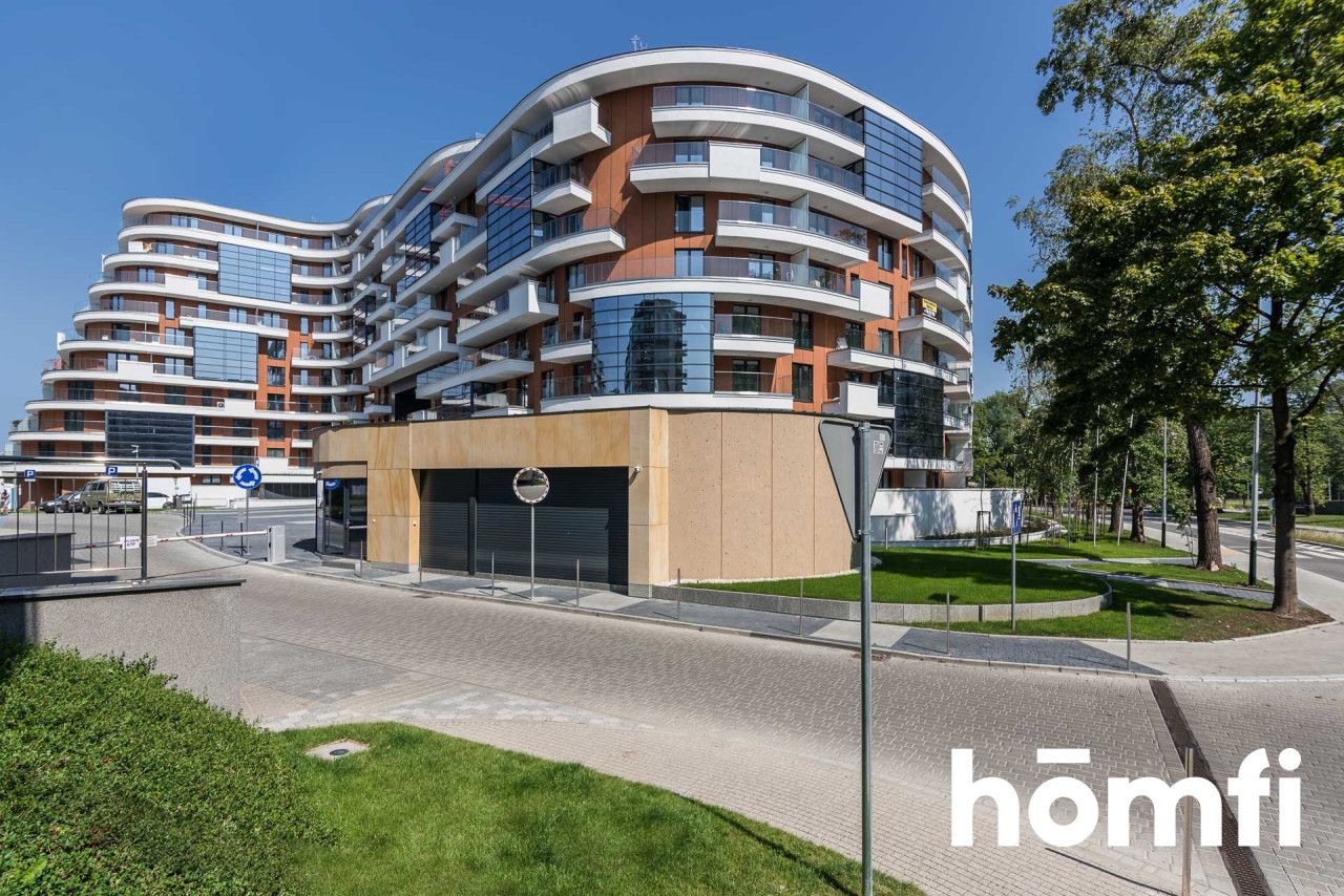 Dwupokojowe mieszkanie z miejscem postojowym w garażu podziemnym na Wiślanych Tarasach - Mieszkanie - Wynajem - Kraków, Śródmieście / Grzegórzki