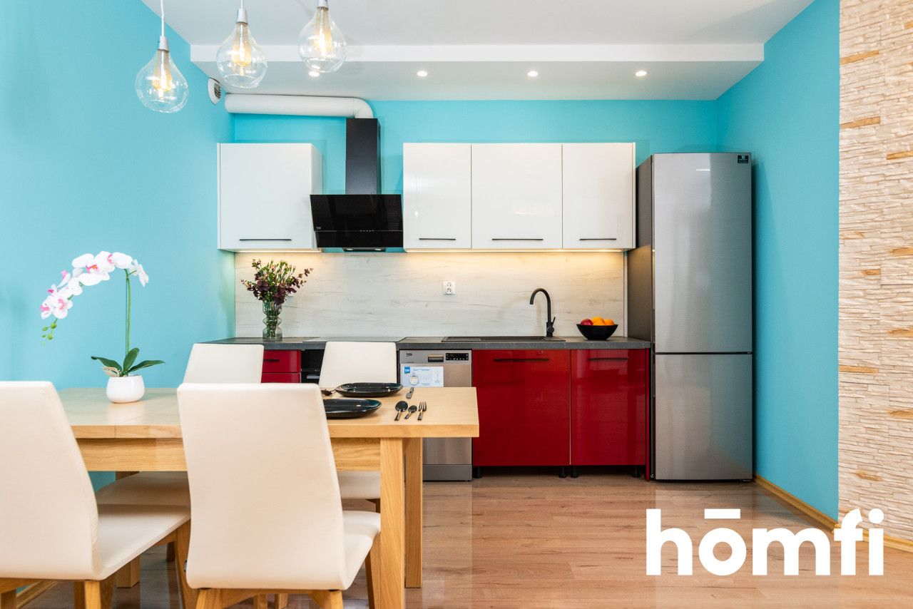 Dwupokojowe mieszkanie z miejscem postojowym w garażu podziemnym na Wiślanych Tarasach - Mieszkanie - Wynajem - Kraków, Śródmieście / Grzegórzki