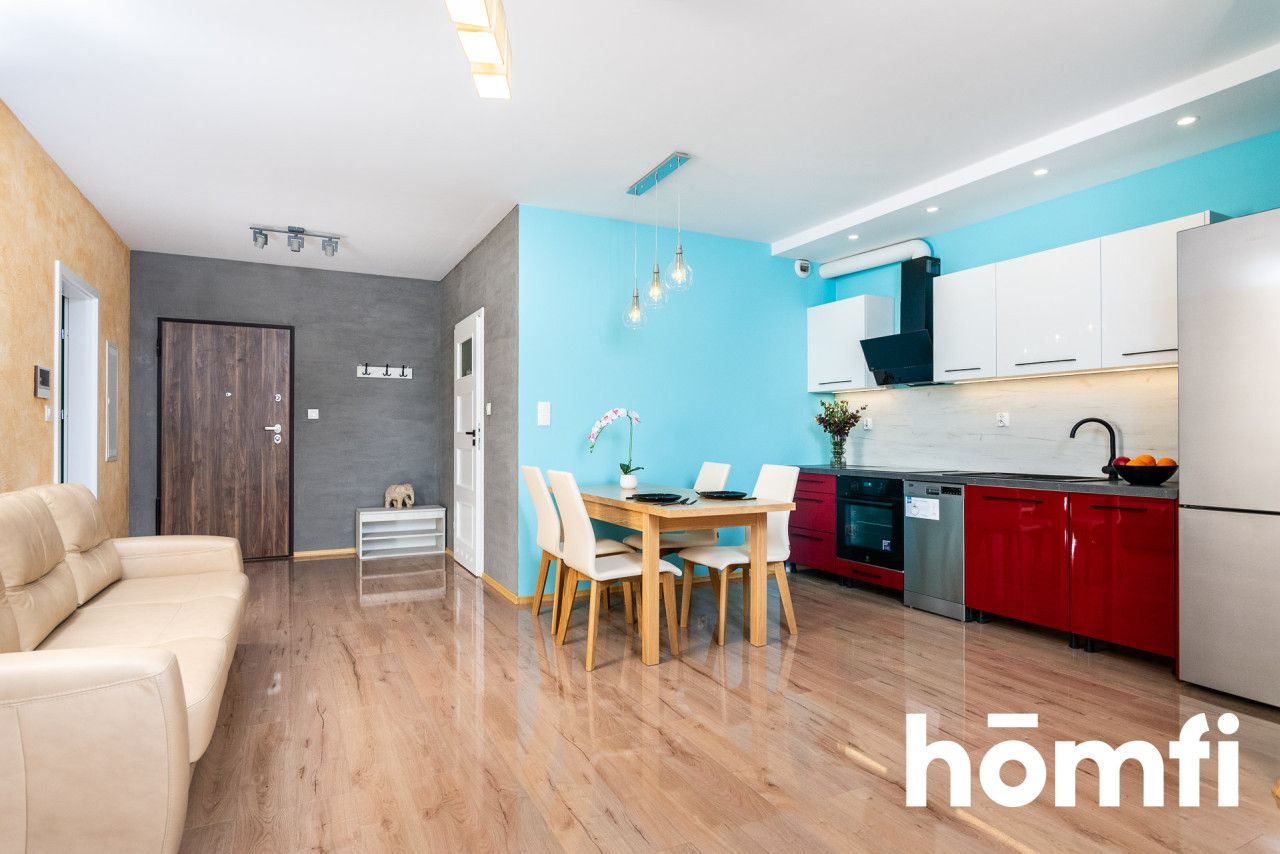 Dwupokojowe mieszkanie z miejscem postojowym w garażu podziemnym na Wiślanych Tarasach - Mieszkanie - Wynajem - Kraków, Śródmieście / Grzegórzki