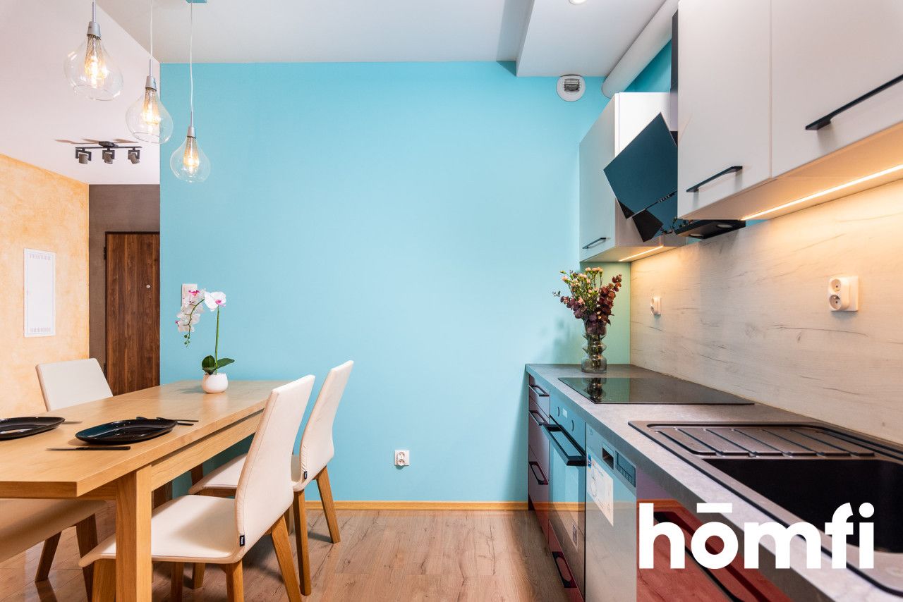 Dwupokojowe mieszkanie z miejscem postojowym w garażu podziemnym na Wiślanych Tarasach - Mieszkanie - Wynajem - Kraków, Śródmieście / Grzegórzki