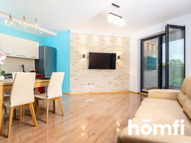 Two-room apartment with a parking space in the underground garage at Wiślane Tarasy - Apartment - Rent - Kraków, Śródmieście / Grzegórzki