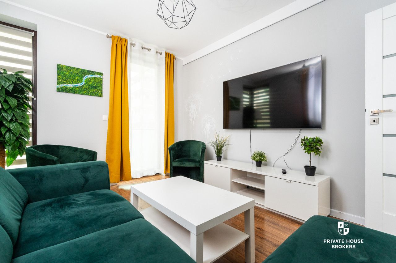 Functional, modern, and air-conditioned apartment in a great location |Grzegórzki district - Apartment - Rent - Kraków, Śródmieście / Grzegórzki