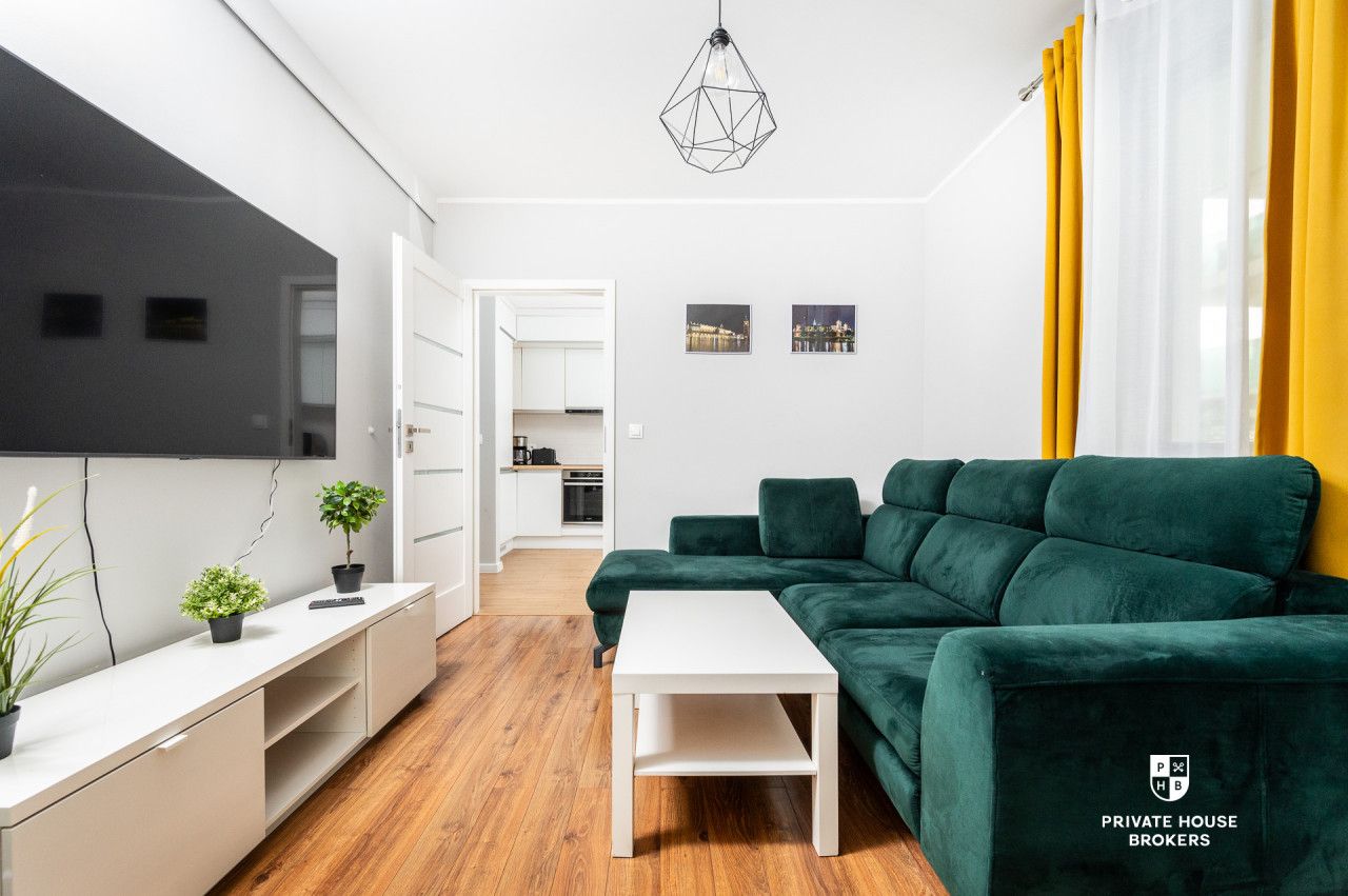 Functional, modern, and air-conditioned apartment in a great location |Grzegórzki district - Apartment - Rent - Kraków, Śródmieście / Grzegórzki