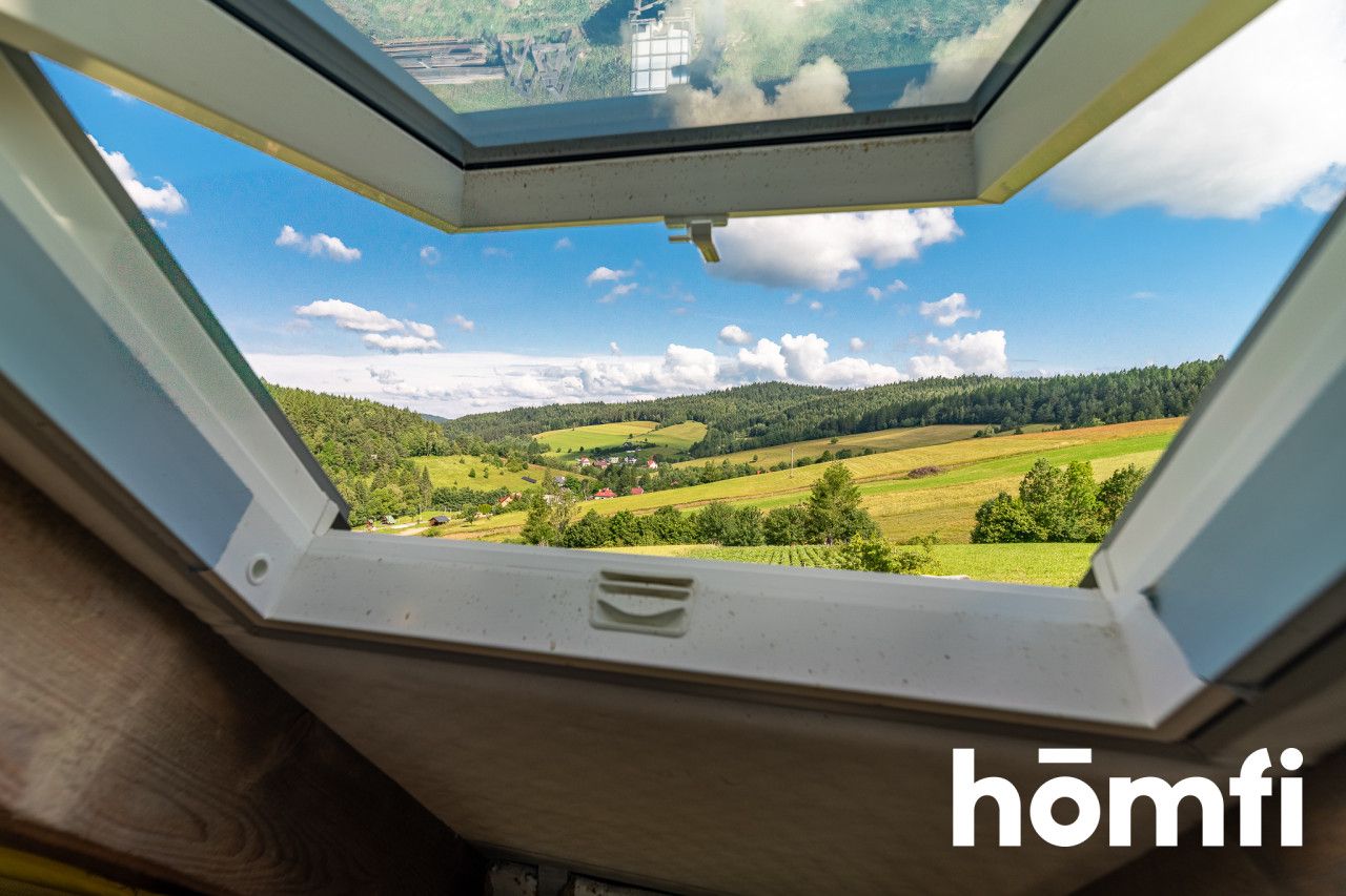 House in the mountains - closed shell + materials! - Дім - Продаж - Nowosądecki, Łabowa / Krzyżówka