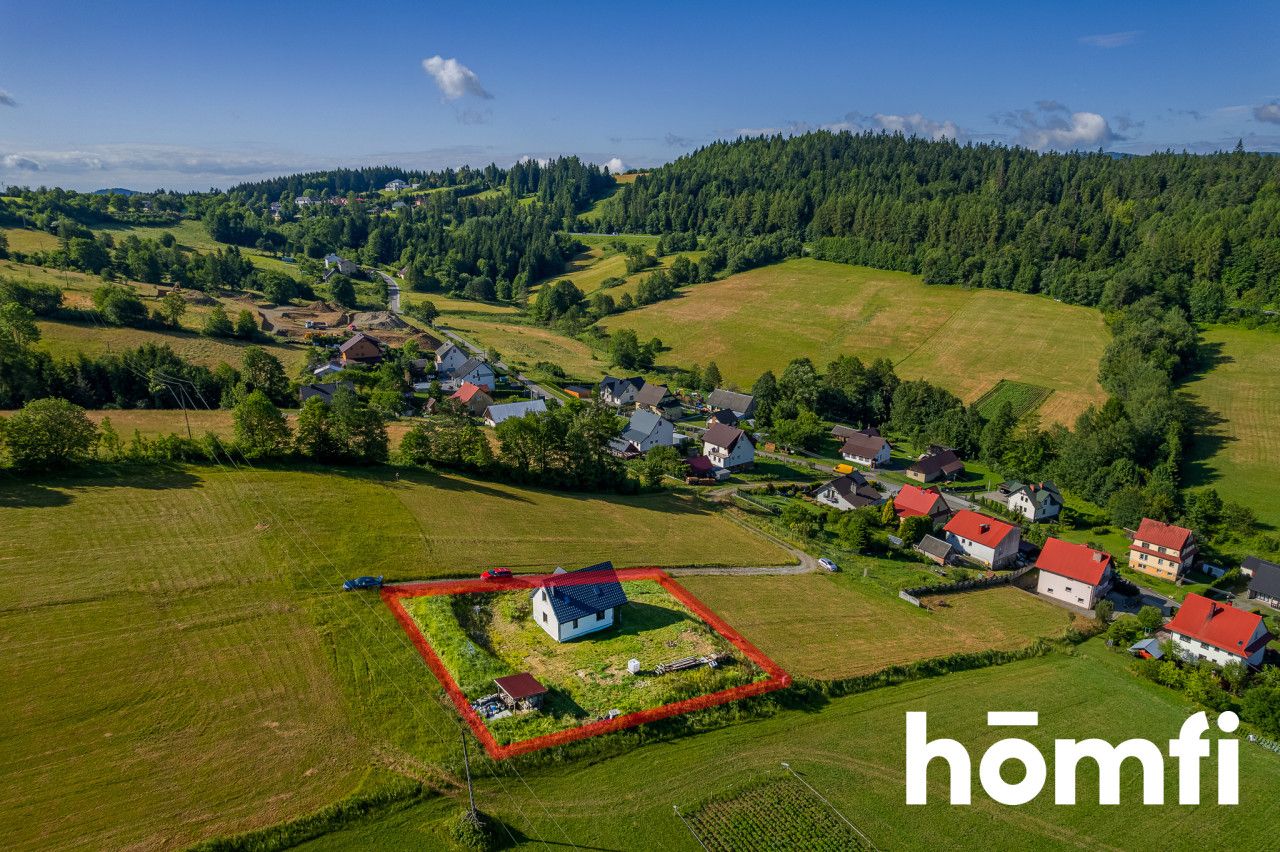 House in the mountains - closed shell + materials! - Дім - Продаж - Nowosądecki, Łabowa / Krzyżówka