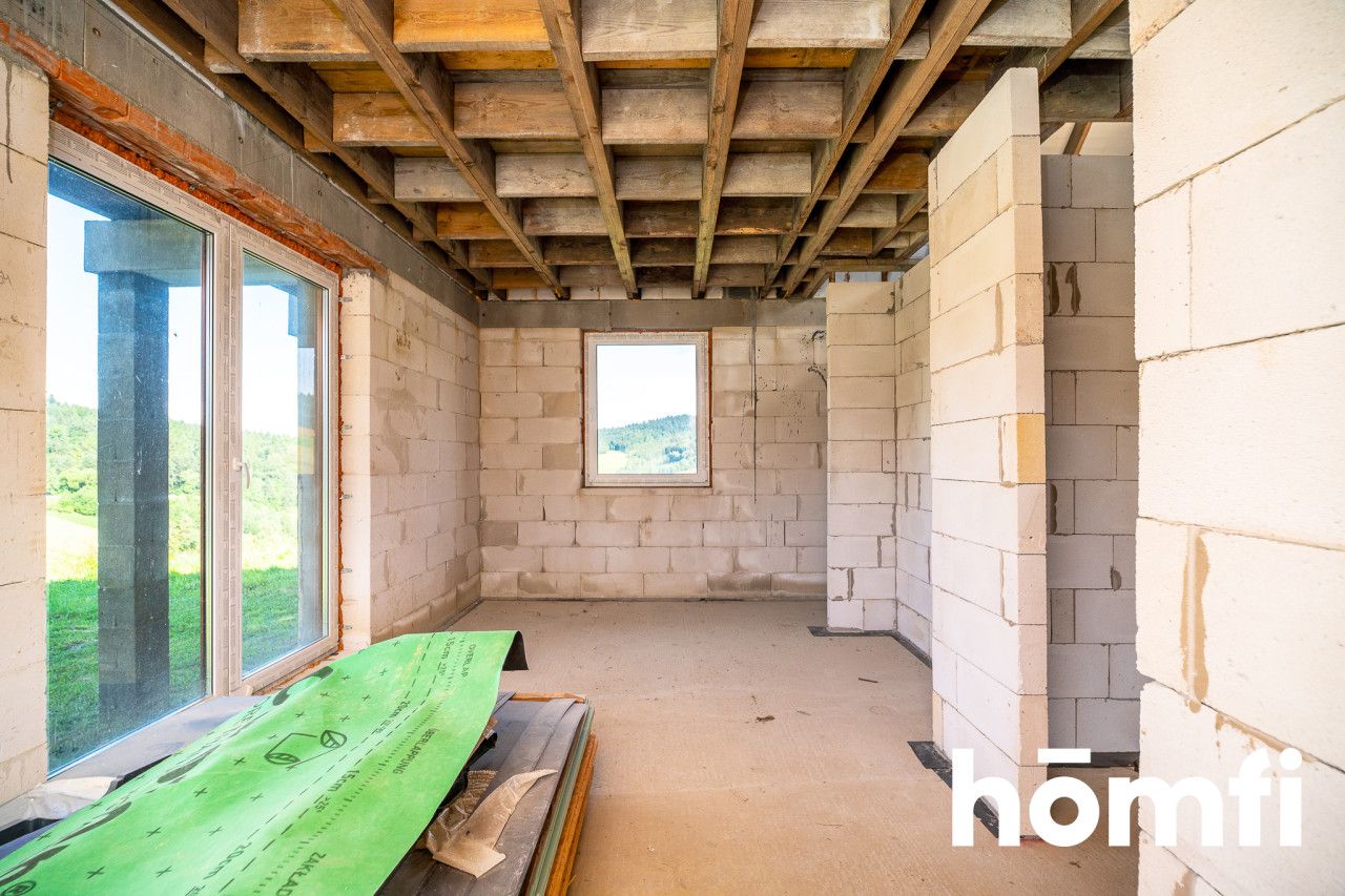 House in the mountains - closed shell + materials! - Дім - Продаж - Nowosądecki, Łabowa / Krzyżówka