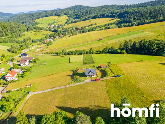 House in the mountains - closed shell + materials! - Дім - Продаж - Nowosądecki, Łabowa / Krzyżówka