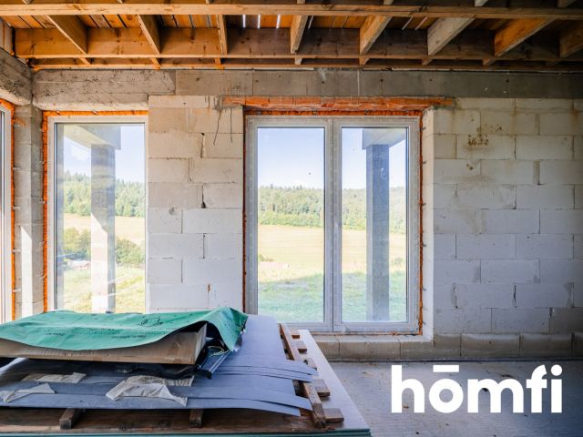 House in the mountains - closed shell + materials! - Дім - Продаж - Nowosądecki, Łabowa / Krzyżówka
