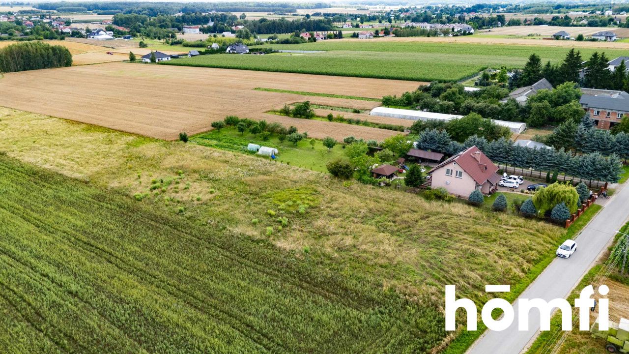 Ready for building plot with all media into a main road - Plot - Sale - Radomski, Zakrzew / Kresy