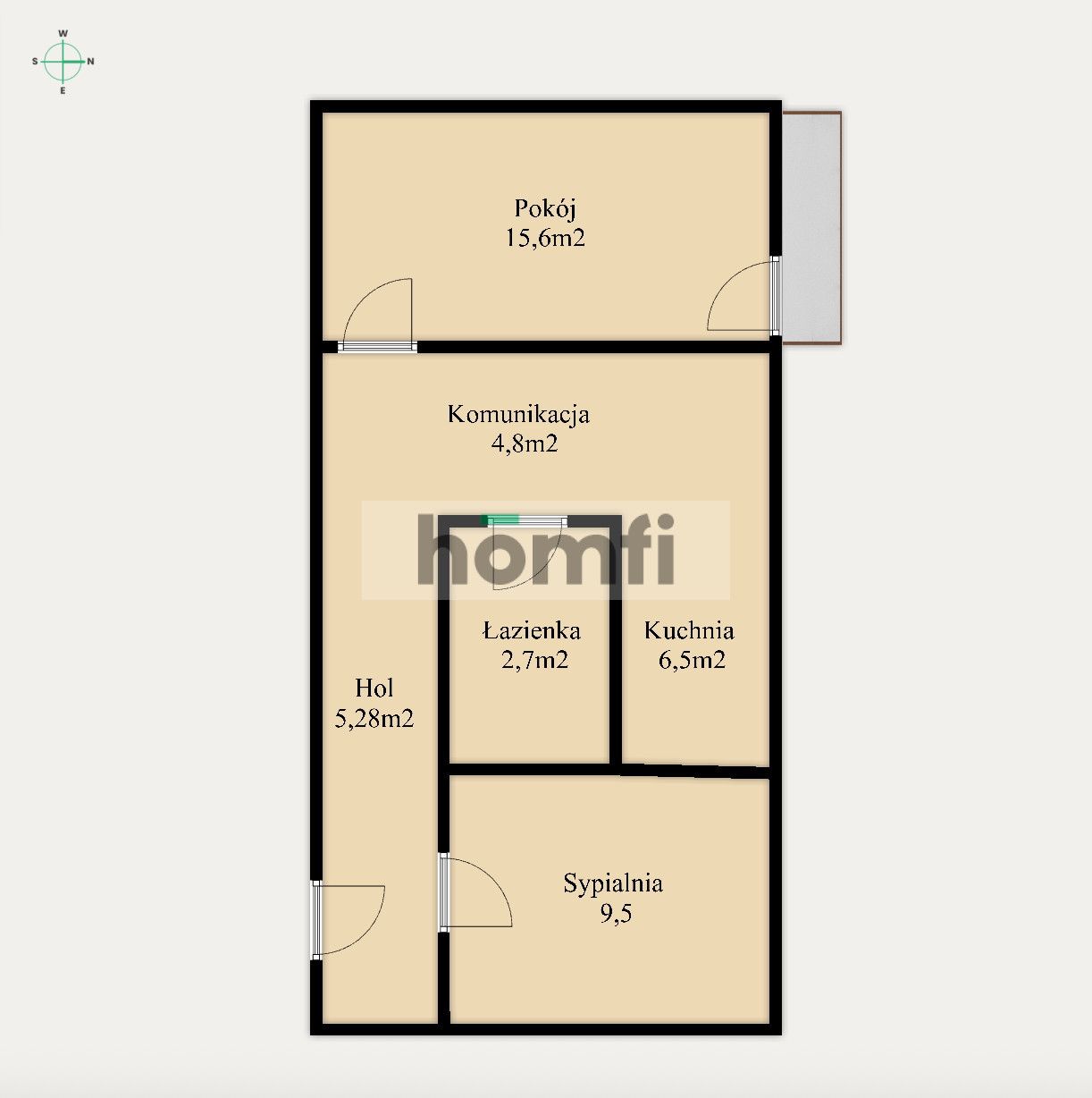 Ready-to-move-in apartment after renovation in Górna - Квартира - Продаж - Łódź, Górna / Dąbrowa