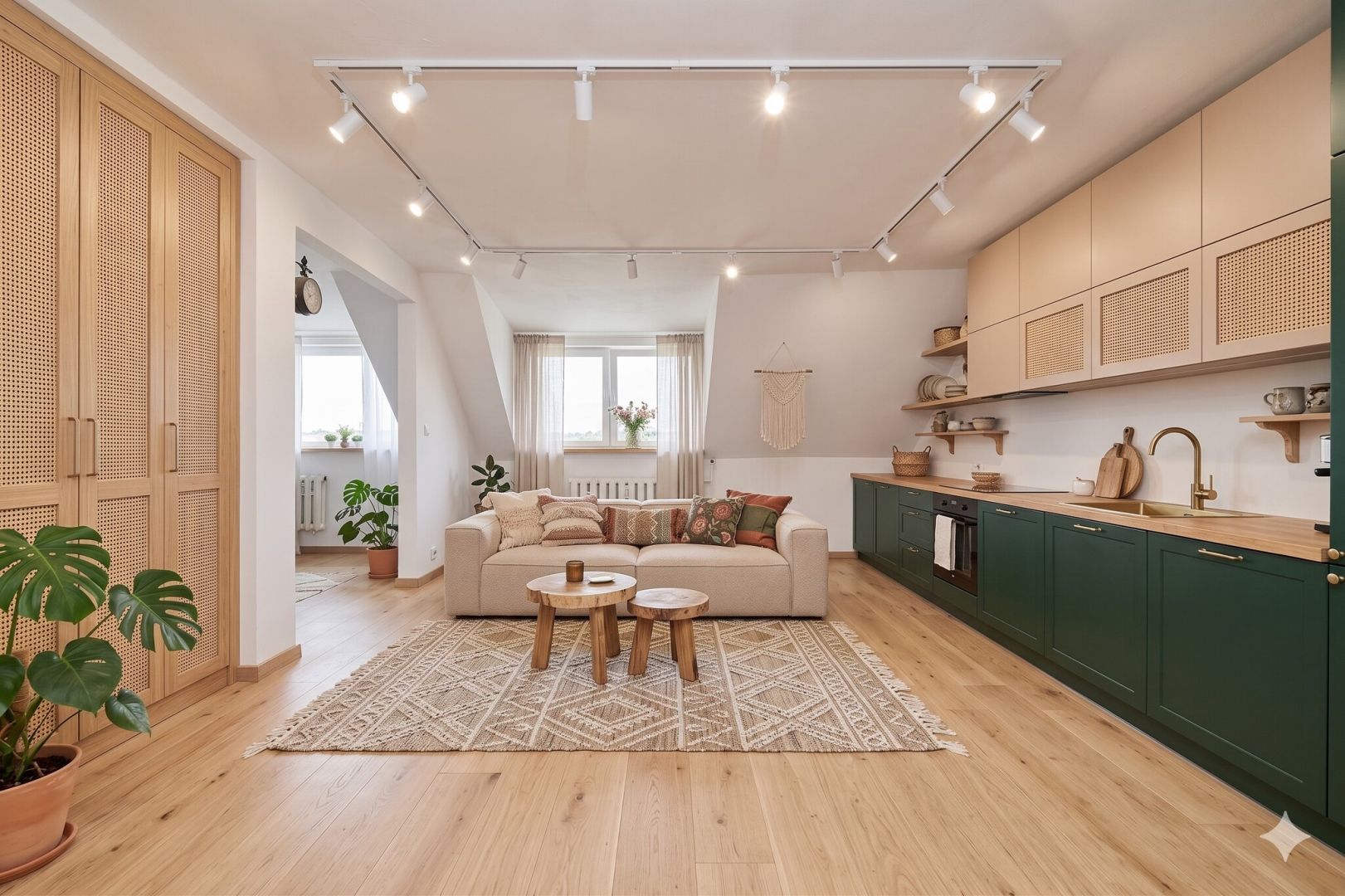 Jasne, 3 pokojowe mieszkanie w spokojnej okolicy - Mieszkanie - Sprzedaż - Wrocław, Fabryczna / Muchobór Wielki