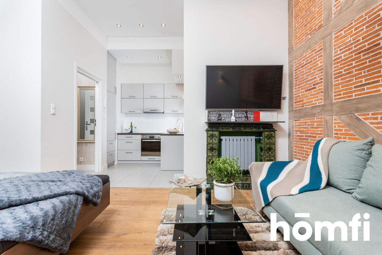 A large studio apartment next to Galeria Kazimierz - Apartment - Sale - Kraków, Śródmieście