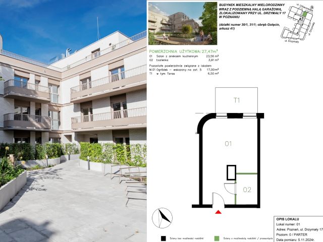 PREMIUM STUDIO APARTMENT WITH GARDEN - SOŁACZ - Apartment - Sale - Poznań