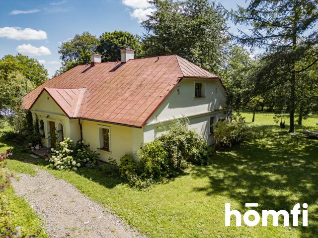 DWOREK Z XX WIEKU Z DUŻĄ DZIAŁKĄ PRZY LESIE - Dom - Sprzedaż - Świdnicki, Rybczewice / Choiny