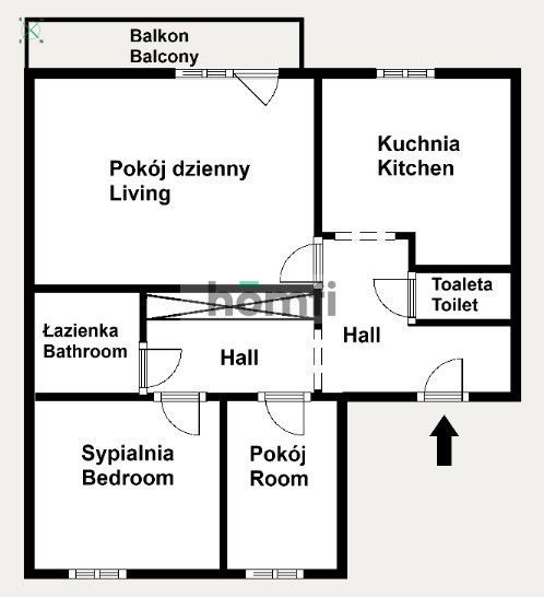3-pokojowe mieszkanie pet-friendly z balkonem i klimatyzacją ! - Mieszkanie - Wynajem - Kraków, Ruczaj