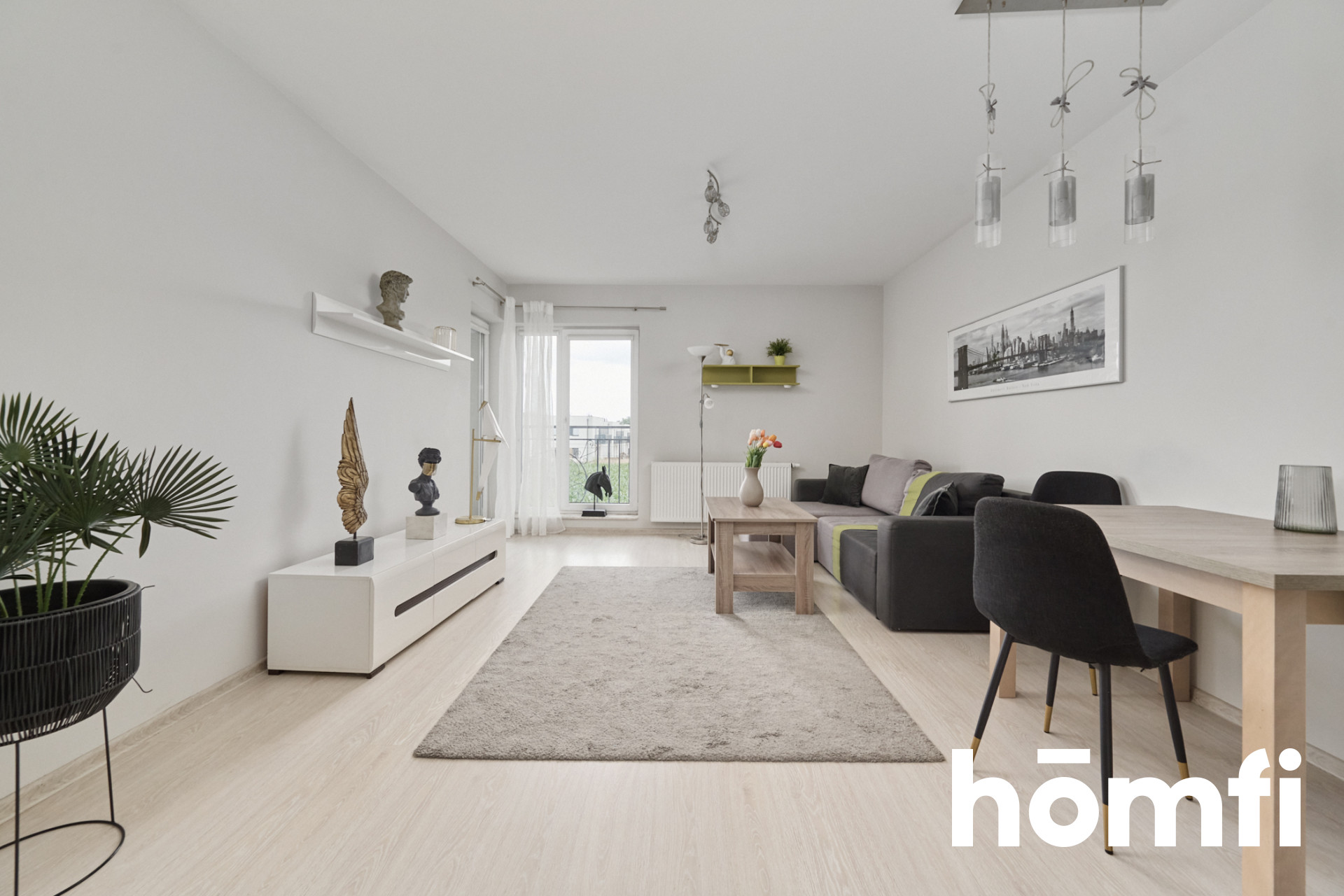 Jagodno • 2 rooms • balcony with a view of the greenery - Apartment - Sale - Wrocław, Krzyki / Jagodno