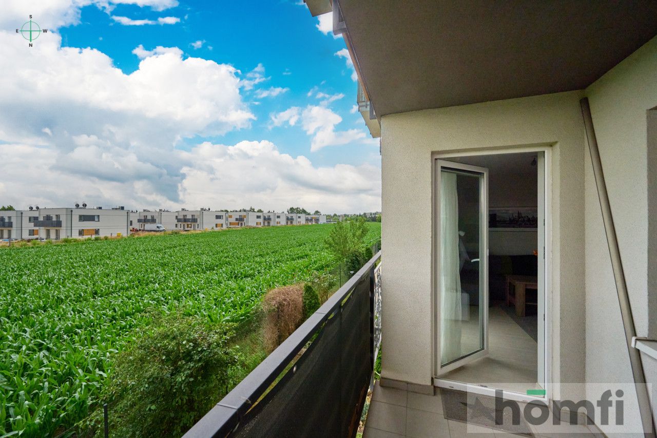 Jagodno • 2 rooms • balcony with a view of the greenery - Apartment - Sale - Wrocław, Krzyki / Jagodno