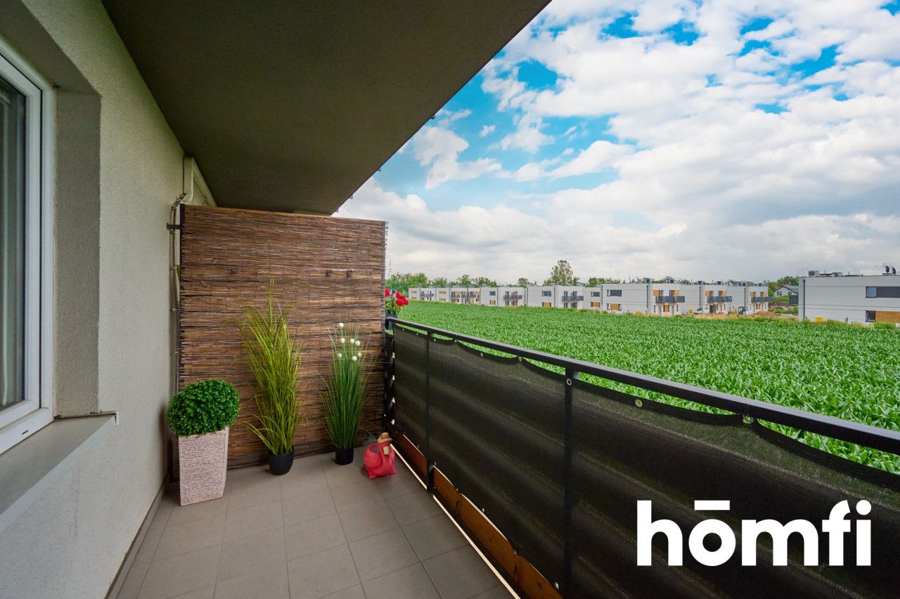 Jagodno • 2 rooms • balcony with a view of the greenery - Apartment - Sale - Wrocław, Krzyki / Jagodno