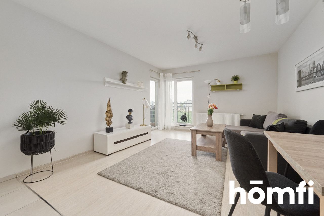 Jagodno • 2 rooms • balcony with a view of the greenery - Apartment - Sale - Wrocław, Krzyki / Jagodno