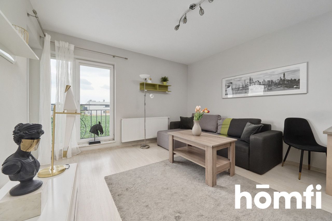 Jagodno • 2 rooms • balcony with a view of the greenery - Apartment - Sale - Wrocław, Krzyki / Jagodno