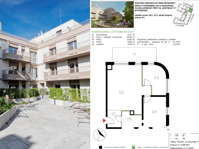 THREE-ROOM APARTMENT WITH GARDEN - SOŁACZ DELUX - Apartment - Sale - Poznań