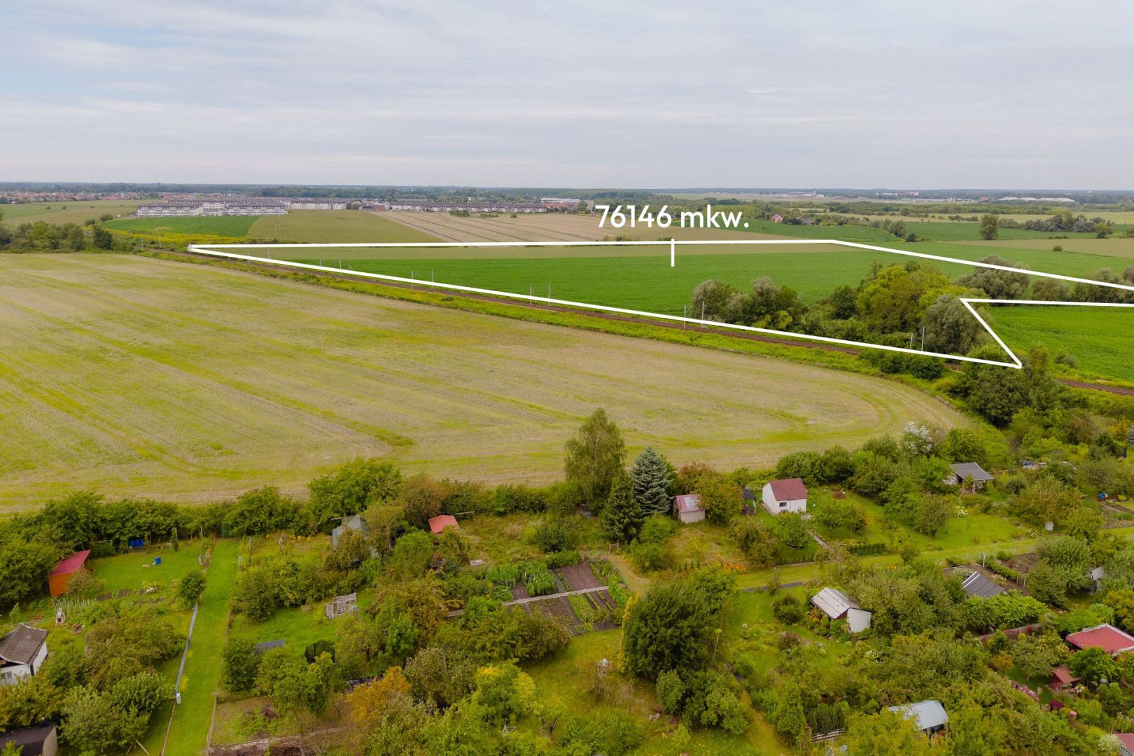 Teren ok.8ha | Obszar Przemysłowy, Muchobór Wielki - Działka - Sprzedaż - Wrocław, Fabryczna / Muchobór Wielki