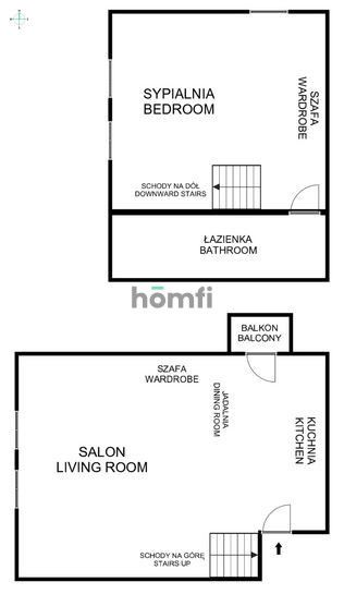 STYLOVE 2 ROOMS 50 M2 AFTER MAJOR RENOVATION, ŚW. BARBARY STREET WIELICZKA - Apartment - Rent - Wielicki, Wieliczka