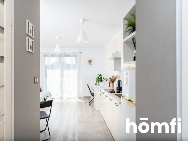 Bieńczycka/ studio/ balcony in Czyżyny - Apartment - Rent - Kraków, Nowa Huta / Czyżyny