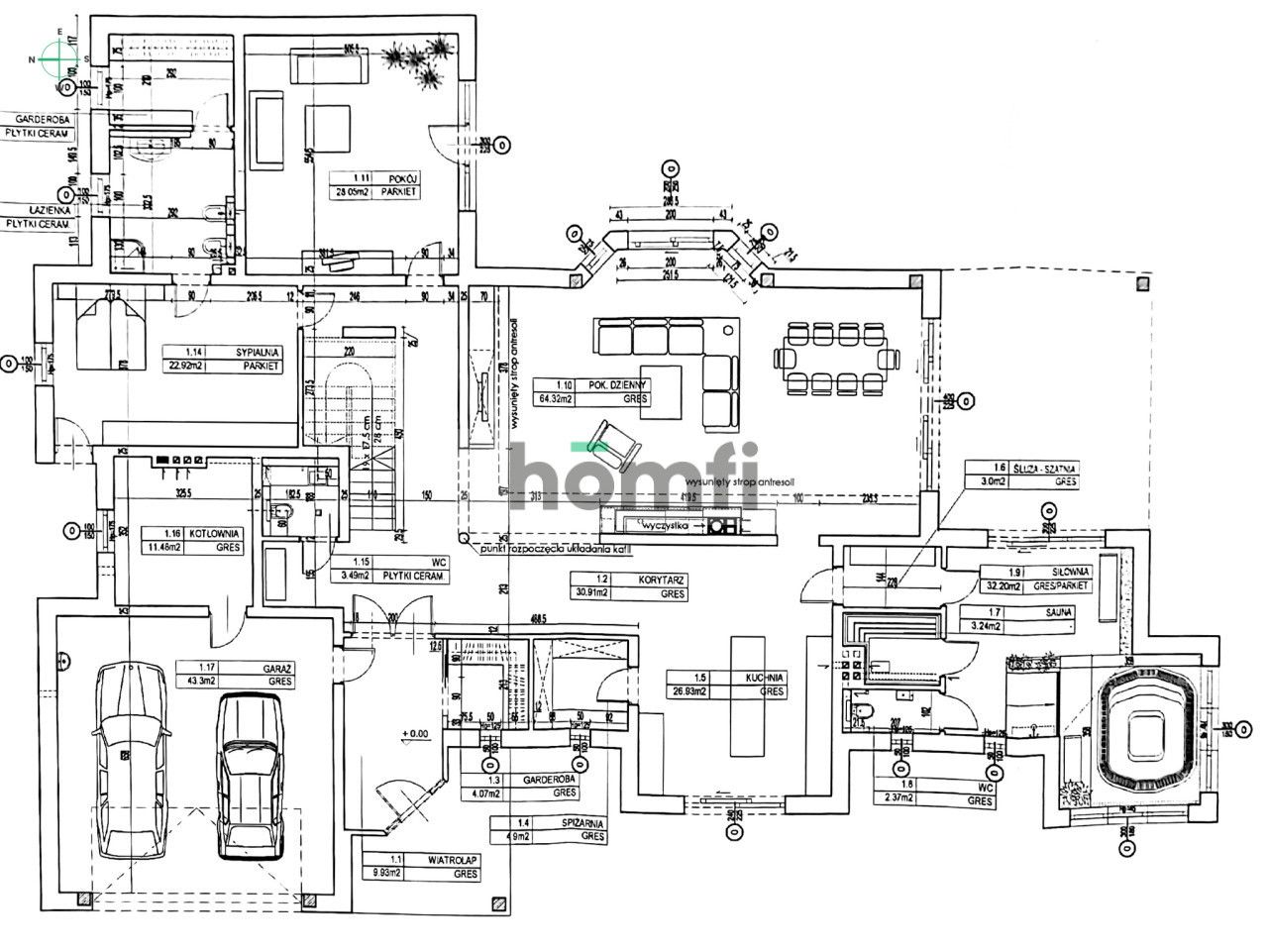 House near forest in Oborniki Śląskie with a jacuzzi and sauna - House - Sale - Trzebnicki, Oborniki Śląskie