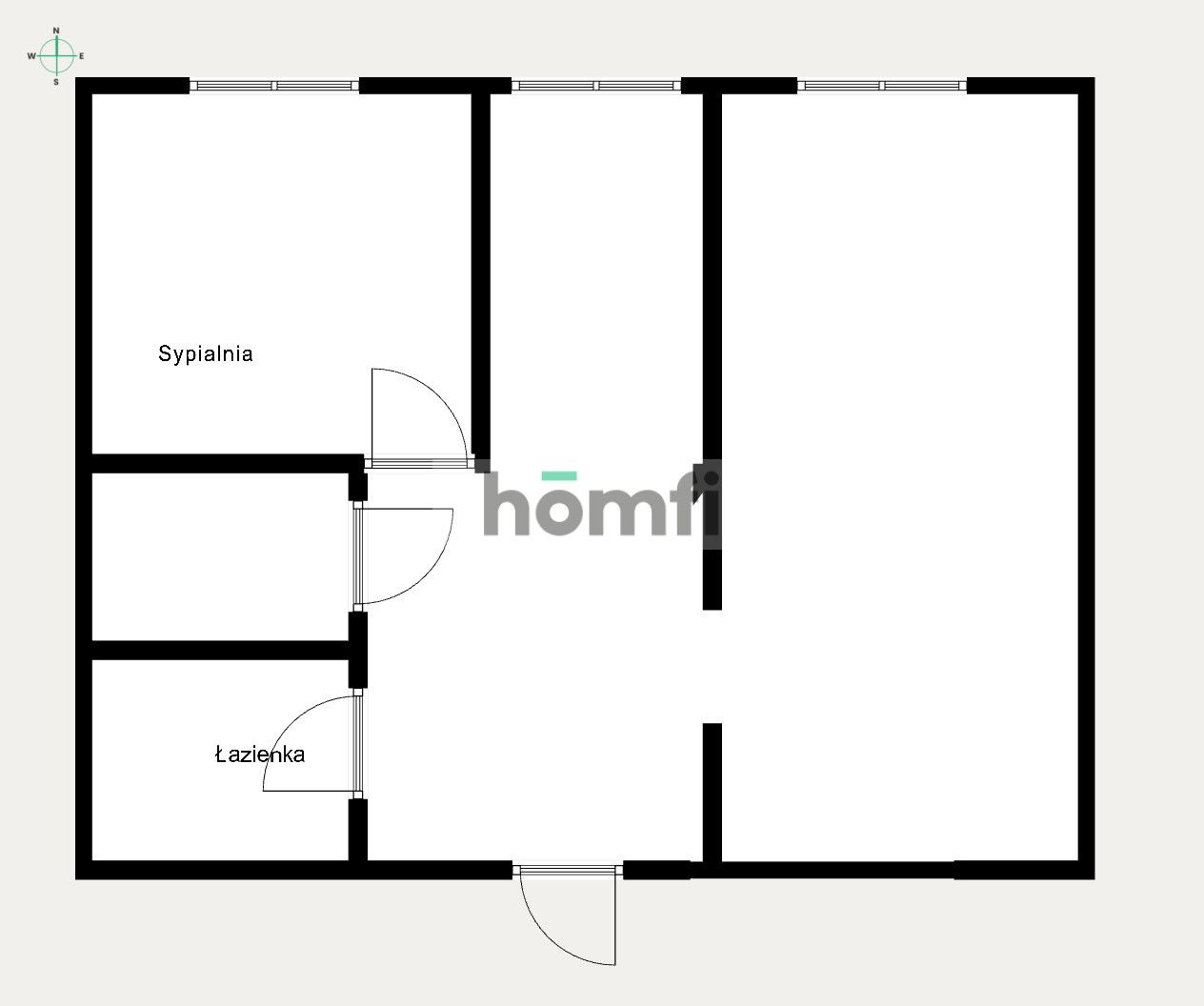 21 piętro z panoramą Łodzi – 45 m² | 2 pokoje - Mieszkanie - Sprzedaż - Łódź, Śródmieście