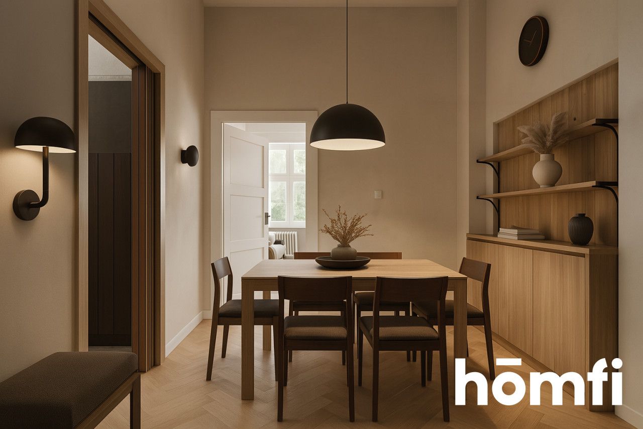 Unique apartment in a tenement building on Kamienna Street - Квартира - Продаж - Wrocław, Krzyki / Huby