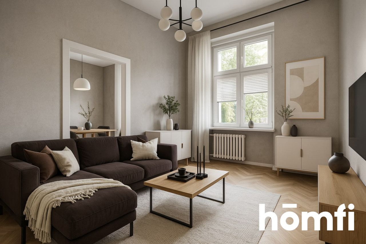 Unique apartment in a tenement building on Kamienna Street - Квартира - Продаж - Wrocław, Krzyki / Huby