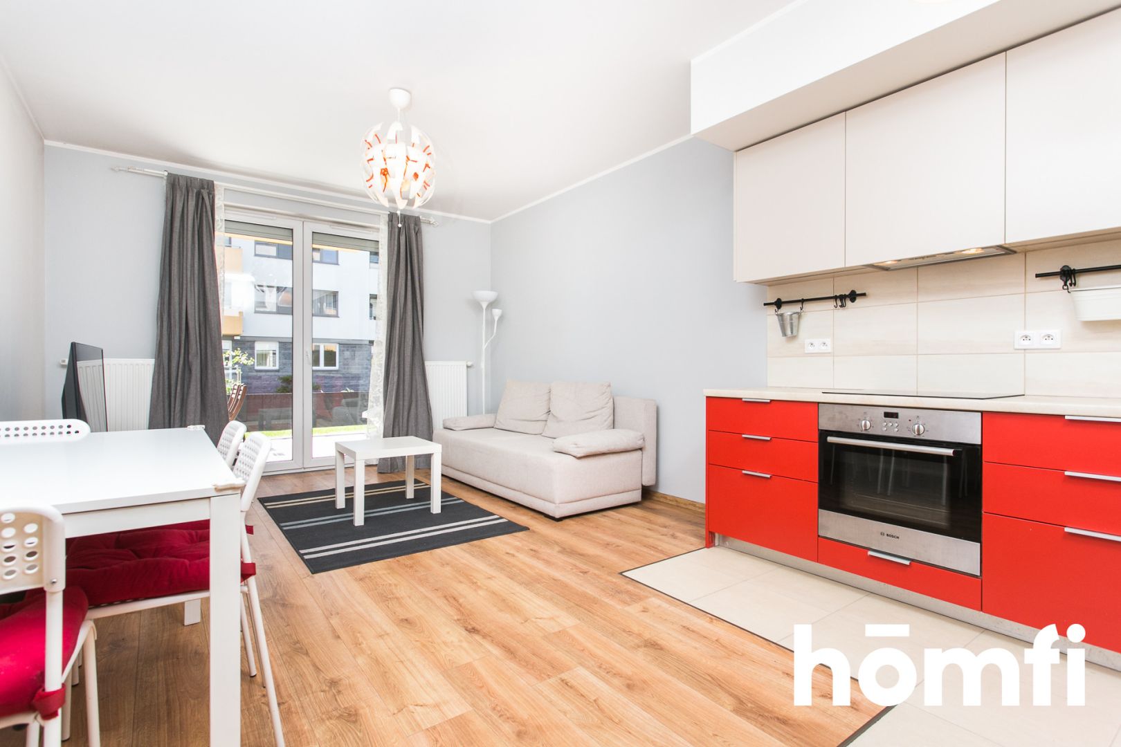 Przytulne, 2 pokojowe mieszkanie na parterze z tarasem obok CH Serenada | Prądnik Czerwony - Mieszkanie - Sprzedaż - Kraków, Śródmieście / Prądnik Czerwony