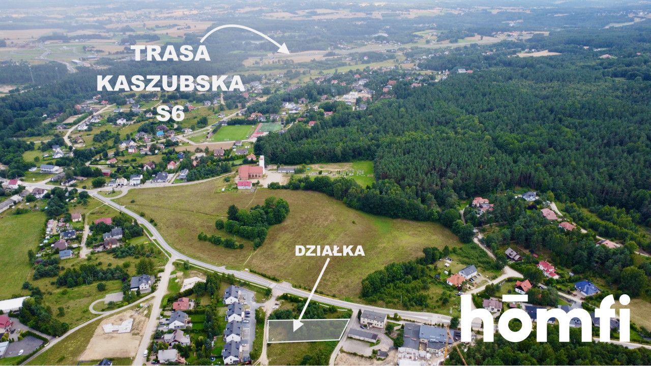 uzbrojona działka budowlana 1451 m2 Koleczkowo - Działka - Sprzedaż - Wejherowski, Szemud / Koleczkowo
