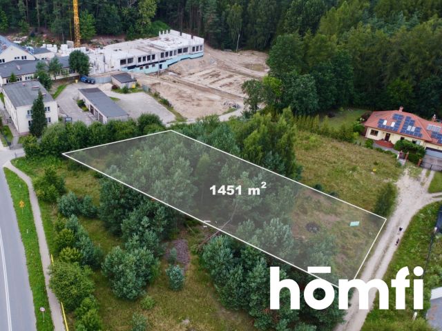 1451 m2 plot with infrastructure Koleczkowo - Ділянка - Продаж - Wejherowski, Szemud / Koleczkowo