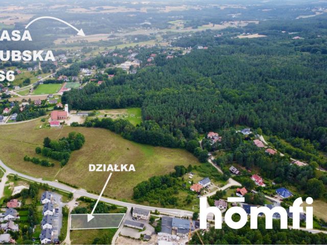 1451 m2 plot with infrastructure Koleczkowo - Ділянка - Продаж - Wejherowski, Szemud / Koleczkowo