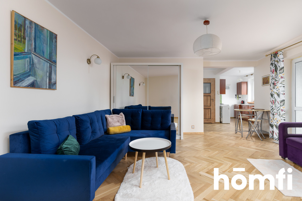 large studio apartment in the center of Gdynia, city center, balcony - Квартира - Оренда - Gdynia, Śródmieście