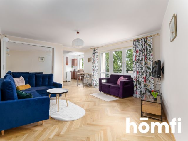 large studio apartment in the center of Gdynia, city center, balcony - Квартира - Оренда - Gdynia, Śródmieście