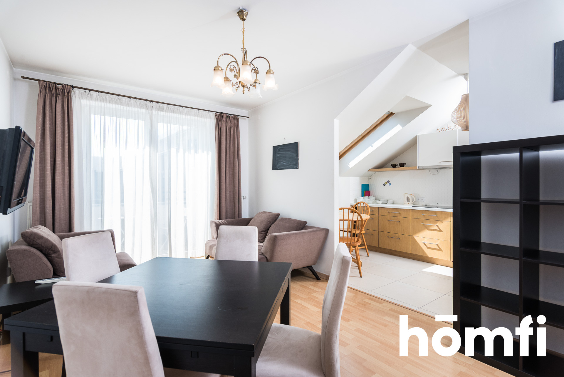 Ruczaj, Raciborska, 48m²: piękne 2 pokoje z garderobą | Czerwone Maki - Mieszkanie - Wynajem - Kraków, Ruczaj