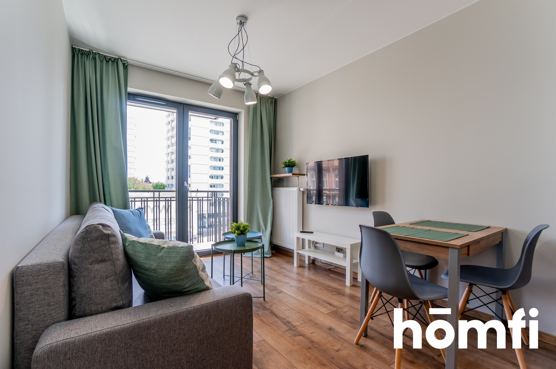 New air-conditioned 3-room flat Grunwaldzki Plaza - Apartment - Rent - Wrocław, Śródmieście