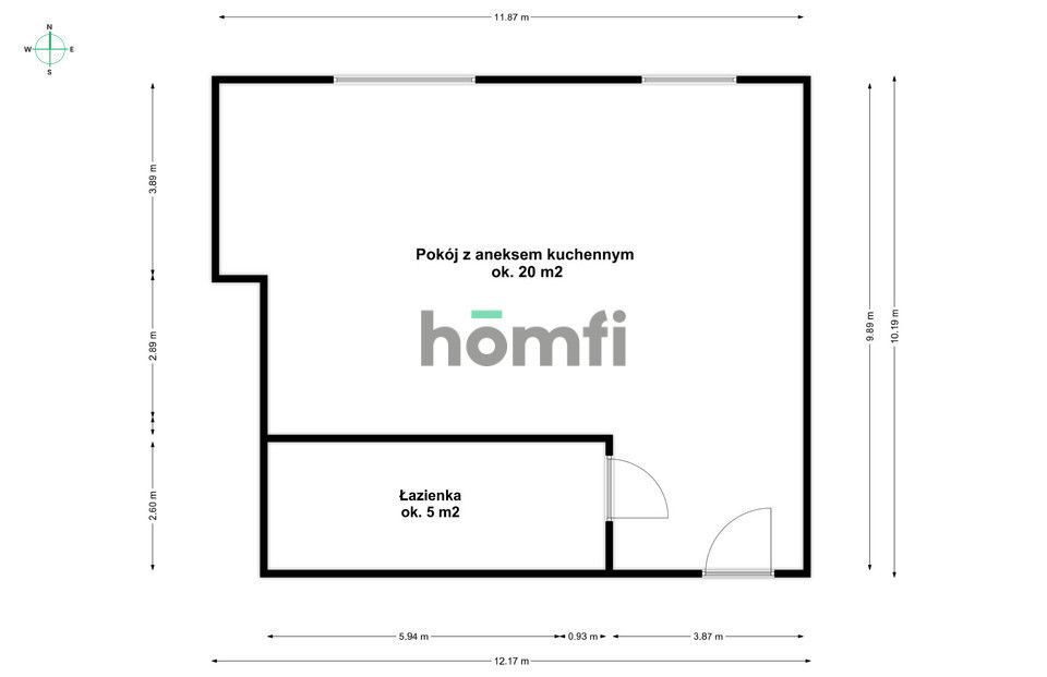 STUDIO FOR SALE IN JEZYCE, POZNAN - Apartment - Sale - Poznań, Jeżyce