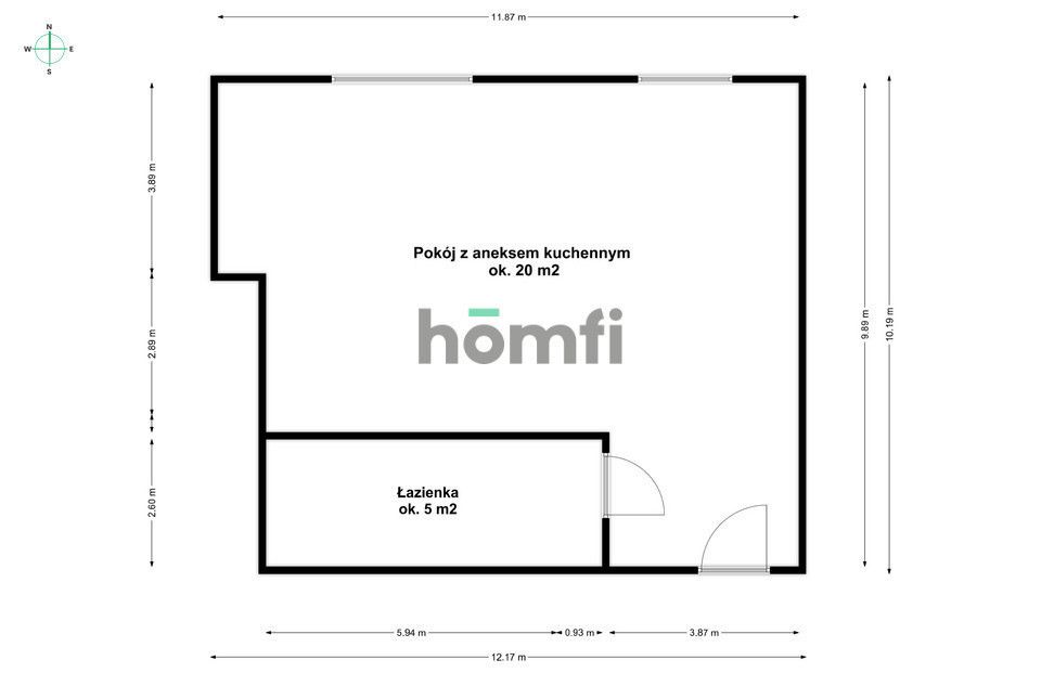 NA SPRZEDAŻ KAWALERKA NA POZNAŃSKICH JEŻYCACH - Mieszkanie - Sprzedaż - Poznań, Jeżyce