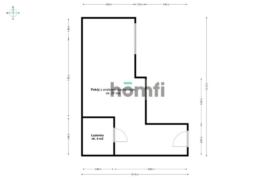 NA SPRZEDAŻ DWIE KAWALERKI NA POZNAŃSKICH JEŻYCACH - Mieszkanie - Sprzedaż - Poznań, Jeżyce