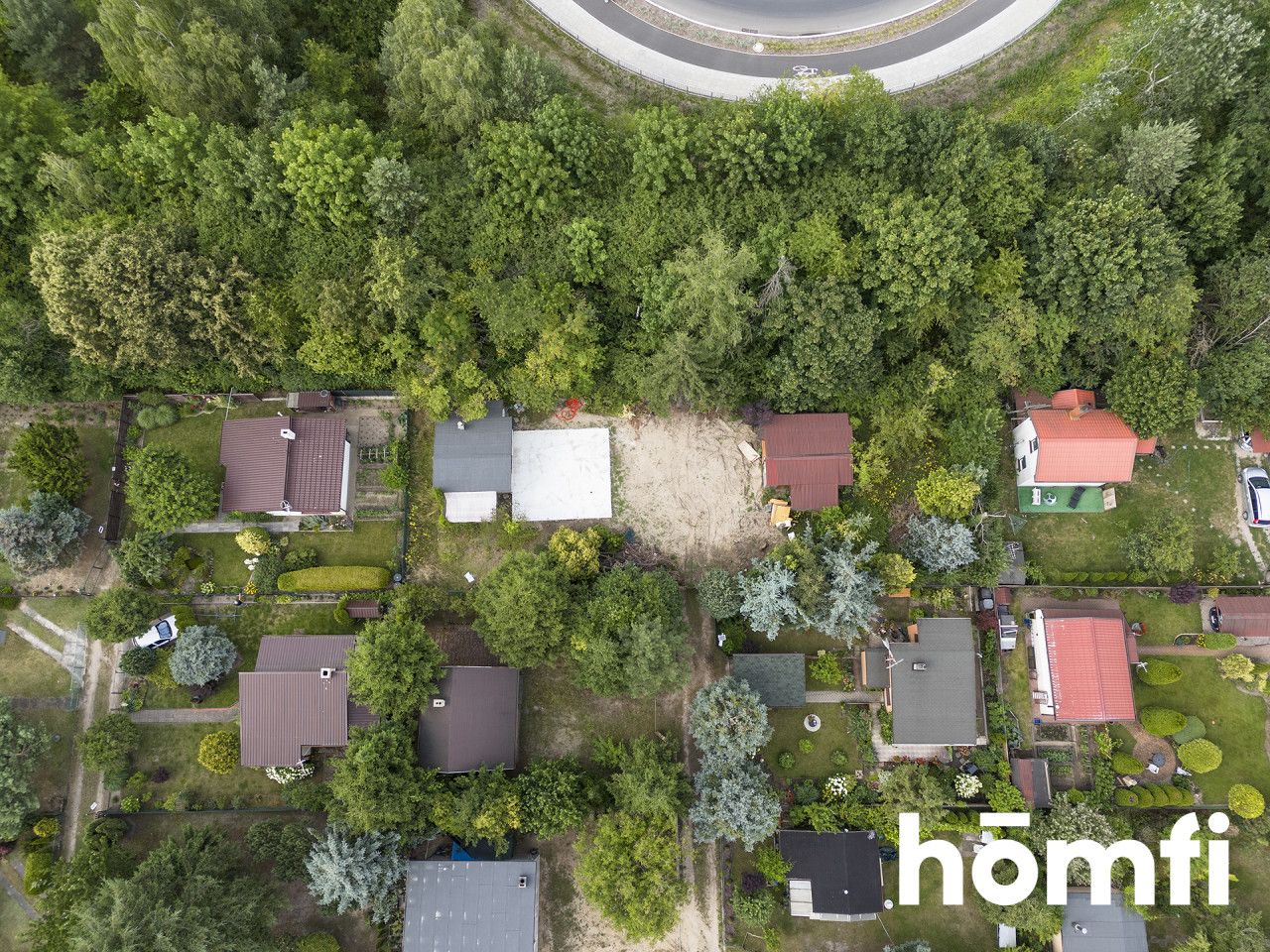 Plot with ready foundation – ROD Rusałka - Plot - Sale - Poznań, Jeżyce / Strzeszynek