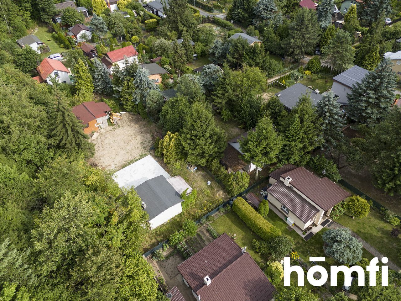 Plot with ready foundation – ROD Rusałka - Plot - Sale - Poznań, Jeżyce / Strzeszynek