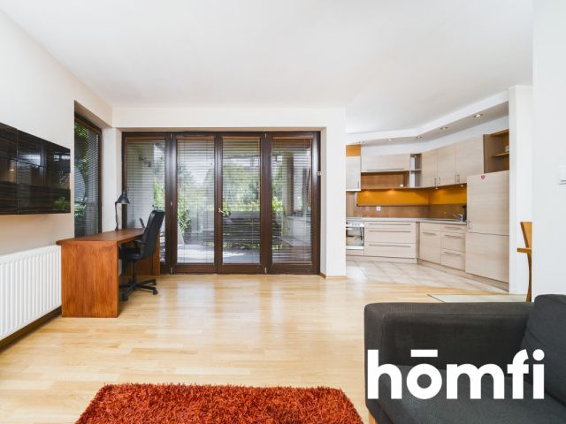 Two-room apartment with a terrace and garden in a gated community - Apartment - Rent - Kraków, Krowodrza / Bronowice Wielkie