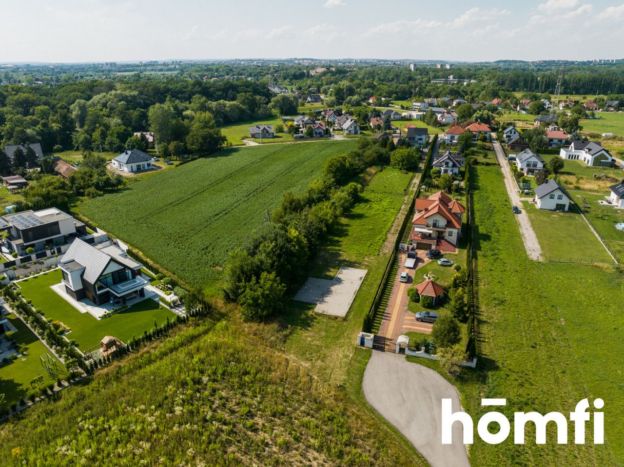 Działka budowlana 890 m² | Kraków – Mogiła | Zielona okolica | Fundamenty + pozwolenie na budowę - Działka - Sprzedaż - Kraków, Nowa Huta / Mogiła