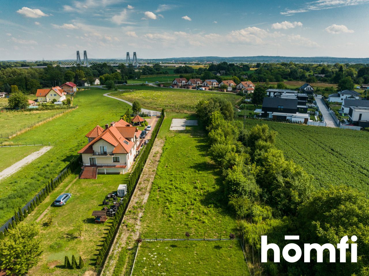 Działka budowlana 890 m² | Kraków – Mogiła | Zielona okolica | Fundamenty + pozwolenie na budowę - Działka - Sprzedaż - Kraków, Nowa Huta / Mogiła